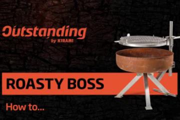 Outstanding by Kirami, Roasty Boss grill assembly instructions