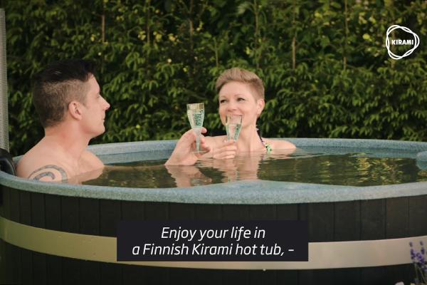 Enjoy your life in a Finnish Kirami hot tub - Spring is coming!