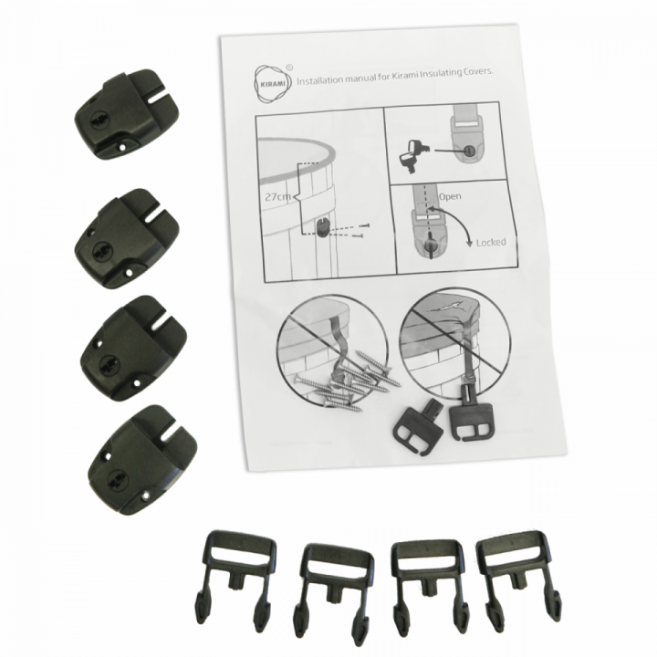 Premium Cover Catch/Clips Set of 4 