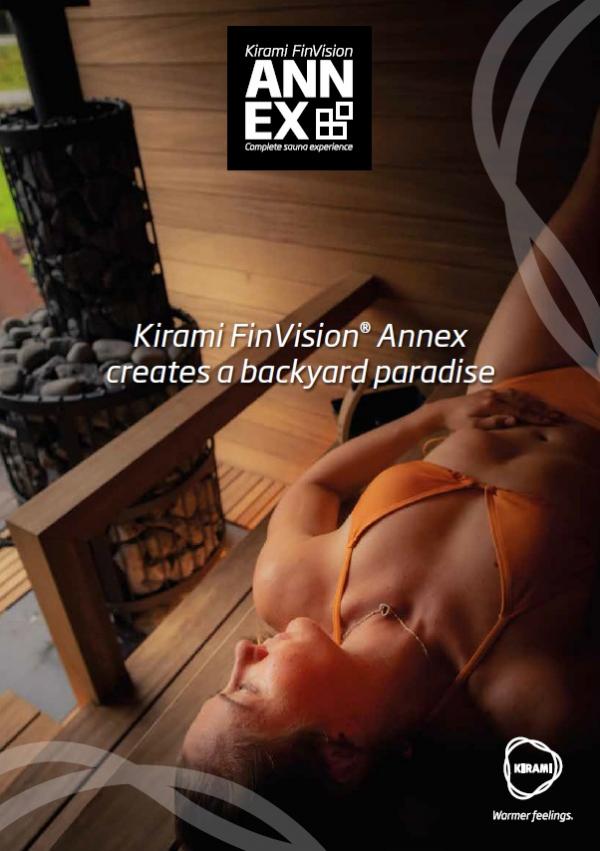 Kirami Sauna & Annex Brochure 2024