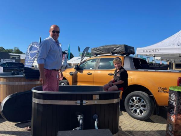 ☀️ The perfect cool down on a hot day?☀️⁠
⁠
Our director Mark and his son William made full use of the Kirami TINY tub at the Great Yorkshire Show, with a refreshing toe dip, a brilliant way to beat the heat, connect and recharge.⁠
⁠
❄️ Compact, quick to fill and beautifully crafted, the Kirami TINY tub is ideal for families looking for a simple, natural way to cool down. ⁠
Available in electric which is proving hugely popular as you can regulate the temperature and set it to hot or cold. ⁠
⁠
✔️ Light in weight, compact in style. ⁠
✔️ Choose your own interior and exterior⁠
✔️ Fits perfectly in any garden space⁠
⁠
Whether it’s post exercise, after gardening or just because it’s 30°C outside this tub is summer’s secret weapon.⁠
⁠
🌿 Real people and real moments that’s what Kirami is all about🌿⁠
⁠
#ColdTubCoolDown #KiramiTinyTub #FamilyMoments #BeatTheHeat #KiramiUK #ColdTubs #ColdWaterTherapy