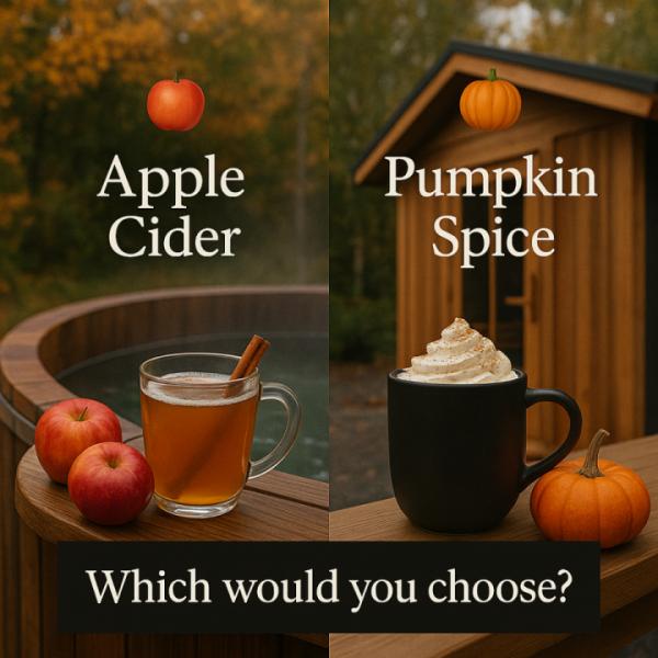 🍎 Apple Cider vs. 🎃 Pumpkin Spice the ultimate autumn showdown!⁠
Which one has your heart this season? 💛🍂⁠
⁠
👇 Cast your vote & let us know in the comments!⁠
⁠
#AutumnVibes #FallFlavours #PumpkinSpice #AppleCider #CosySeason #AutumnFavourites #HelloSeptember #FallPoll