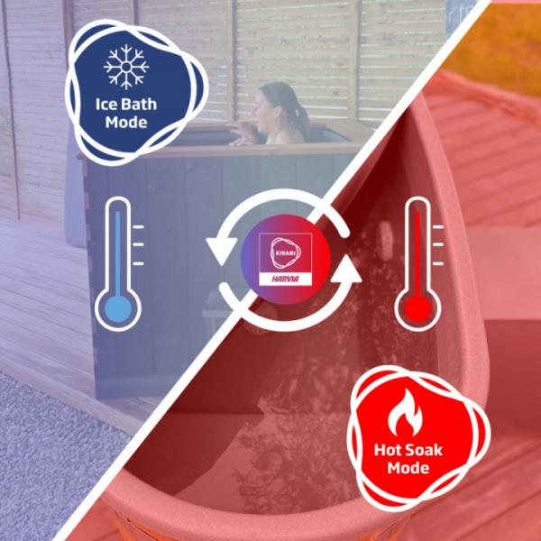 🌞❄️Two moods. One tub🌞❄️⁠
⁠
✨ Hot Tub Mode: Steam rising, cosy evenings and time to simply soak it all in.⁠
✨ Cold Tub Mode: A bracing plunge, a refreshing reset and energy that lasts all day.⁠
⁠
Whichever mood September brings, your Kirami is ready. 🍂⁠
⁠
👉 Which would you choose today warmth or refreshment?⁠
⁠
#KiramiLifestyle #HotTubLife #ColdPlunge #KiramiMoments #OutdoorWellness #CosySeason #NordicWellness