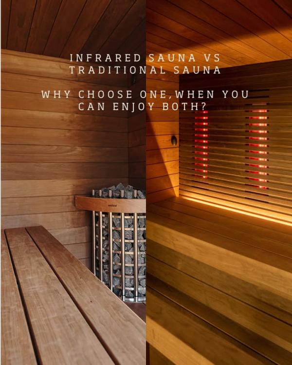Why settle for just one option when you can experience the best of both worlds?🔥✨
By merging traditional sauna experiences with infrared sessions, you gain the powerful warmth of Finnish saunas alongside the profound healing effects of infrared therapy. This combination offers unparalleled wellness, rejuvenation and tranquility.🌿
Do you lean towards the timeless ritual, the soothing warmth or a fusion of both?
#KiramiUK #SaunaExperience #InfraredAndTraditional #TailoredWellness Why settle for just one option when you can experience the best of both worlds?🔥✨
By merging traditional sauna experiences with infrared sessions, you gain the powerful warmth of Finnish saunas alongside the profound healing effects of infrared therapy. This combination offers unparalleled wellness, rejuvenation and tranquility.🌿
Do you lean towards the timeless ritual, the soothing warmth or a fusion of both?
#KiramiUK #SaunaExperience #InfraredAndTraditional #TailoredWellness