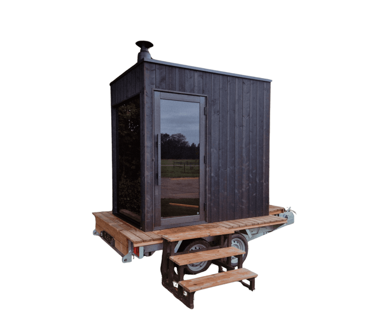 Kirami FinVision® - Sauna S Misty & Trailer Kirami FinVision® - Sauna S Misty & Trailer