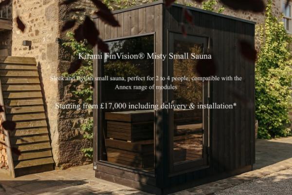 Bring luxury, relaxation, and style to your outdoor space with the Kirami FinVision® Sauna Misty Small!✨⁠
⁠
Perfectly designed for 2–4 people, this beautifully crafted sauna is one of our most popular models, offering the ideal balance of comfort, quality and modern design. ⁠
⁠
✅ Suitable for 2–4 people⁠
✅ Prices starting from £17,000⁠
✅ FREE delivery & installation*⁠
✅ Compatible with our stylish Annex Range⁠
✅ Sleek, contemporary design to suit any setting⁠
⁠
📞 Ready to make your dream sauna a reality? Give our team a call today and let us help you create the ultimate outdoor sanctuary.⁠
⁠
#KiramiFinVision #MistySmallSauna #KiramiSauna #OutdoorSauna #GardenSauna #LuxuryLiving #WellnessAtHome #SaunaLife #OutdoorLiving⁠
⁠
*Scottish Highlands & Islands, UK Islands, Northern Ireland and Republic of Ireland locations are subject to additional delivery and installation charges.