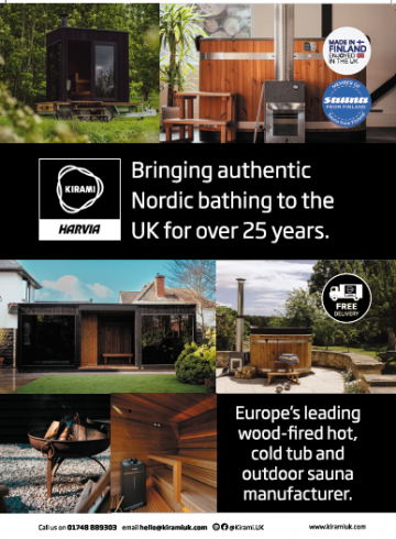 Kirami Tub & Sauna Brochure Summer 2026