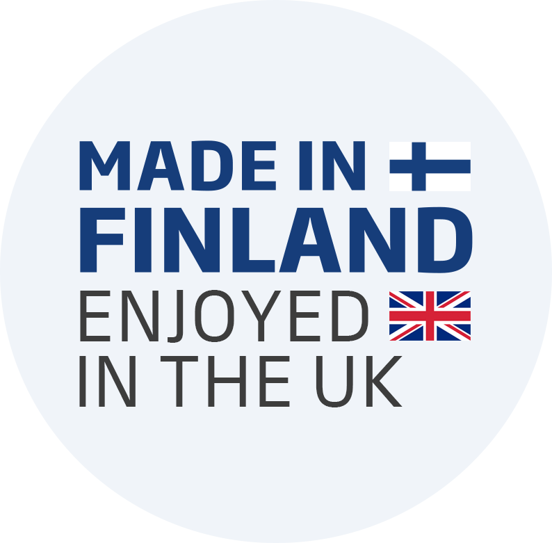 Made in Finland, enjoyed in the UK